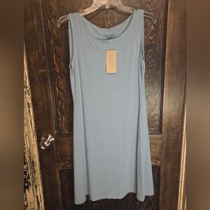 NWT Cut Loose Women's Blue Midi Dress